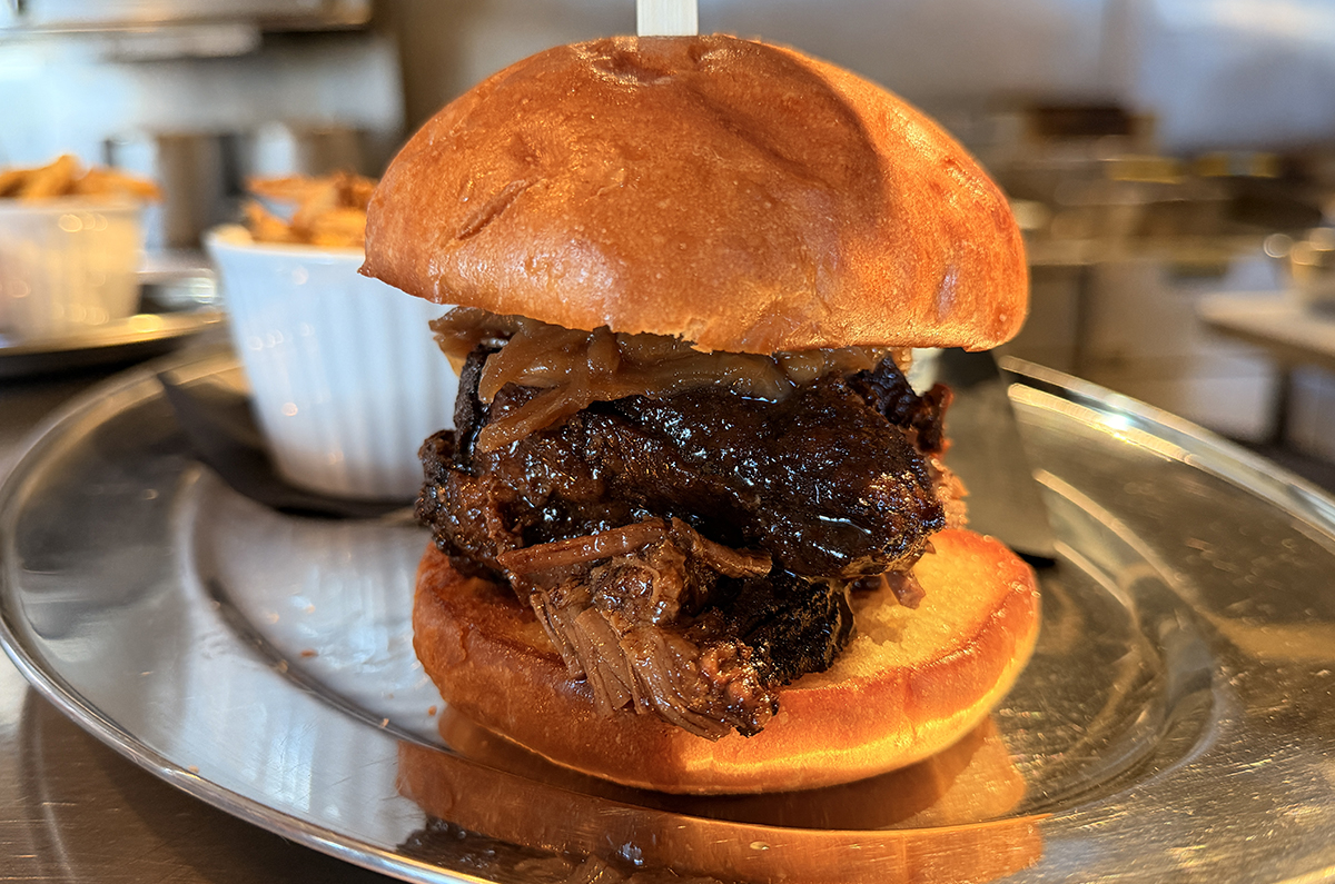 Pulled Pork Grilled Cheese